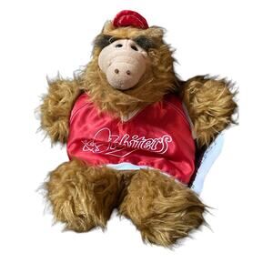 1988 ALF Orbiters Baseball Team Plush Hand Puppet Doll Burger King Vintage W/tag